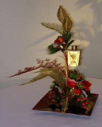 Christmas lamp table top decoration